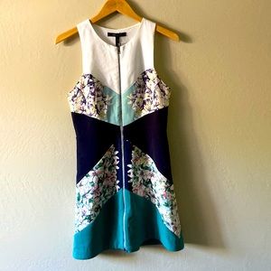 BCBG Maxazria Alaina Printed Block dress size 4